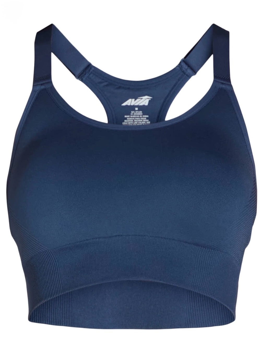 Avia Women’s XXXL Keyhole Low-Support Wirefree Sports Bra